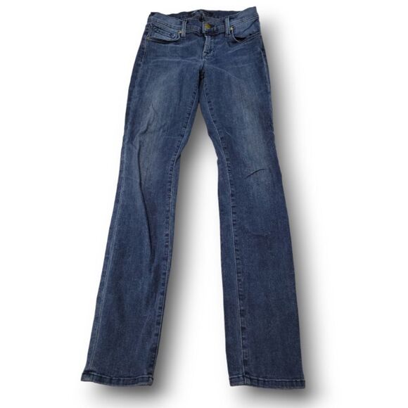 J Brand Jeans Size 26 26x28 Women's J Brand Skinny Leg Jeans Stretch Blue Crush - Picture 1 of 7